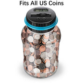 Digital Counting Money Jar Saving Bank